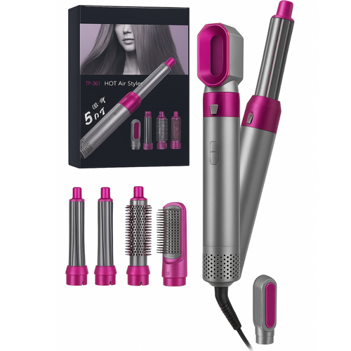 AirStyler 5 en 1 : Alisado, Rizado y Brillo Natural✨