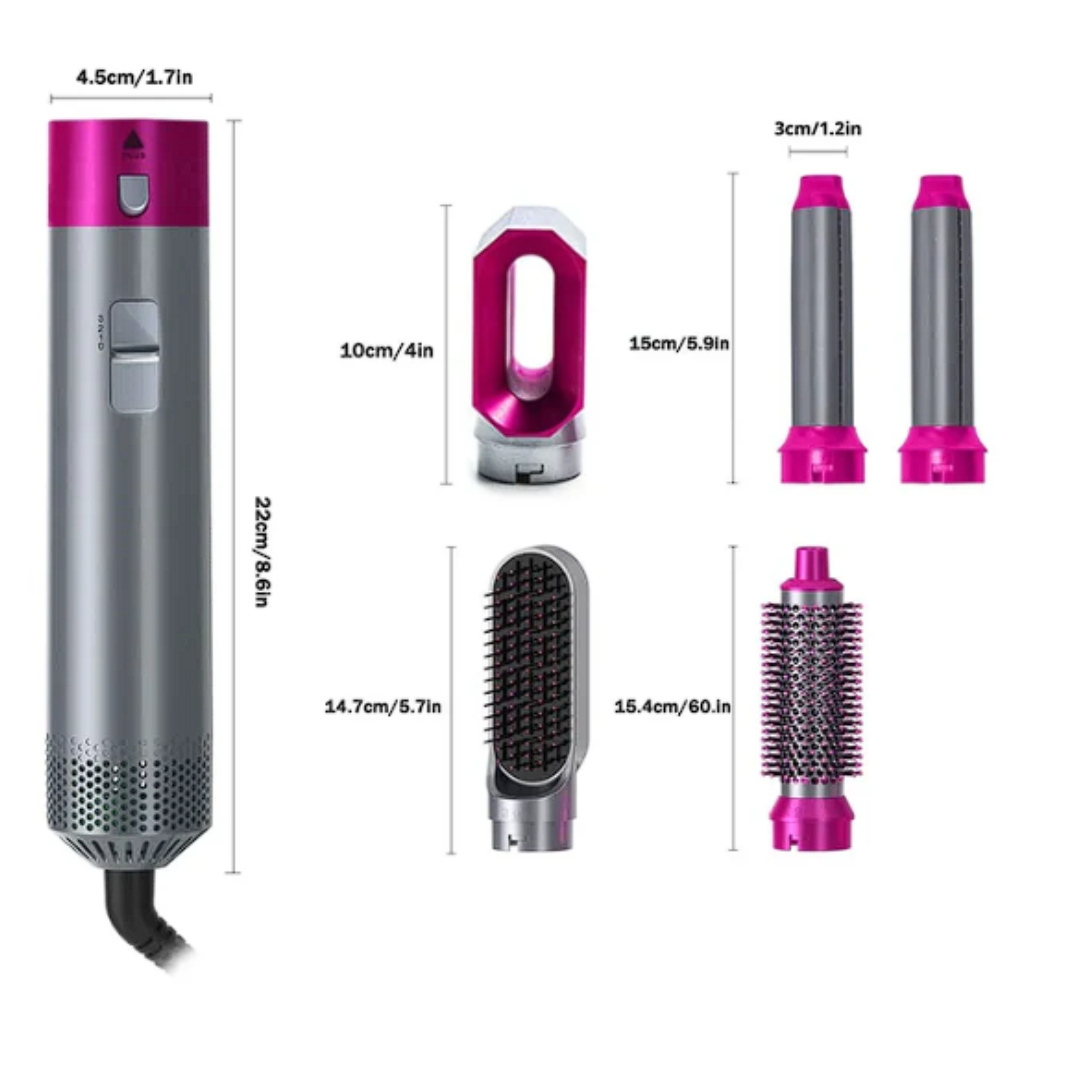 AirStyler 5 en 1 : Alisado, Rizado y Brillo Natural✨